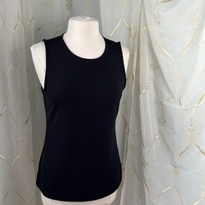 Talbots Black Sleeveless Top